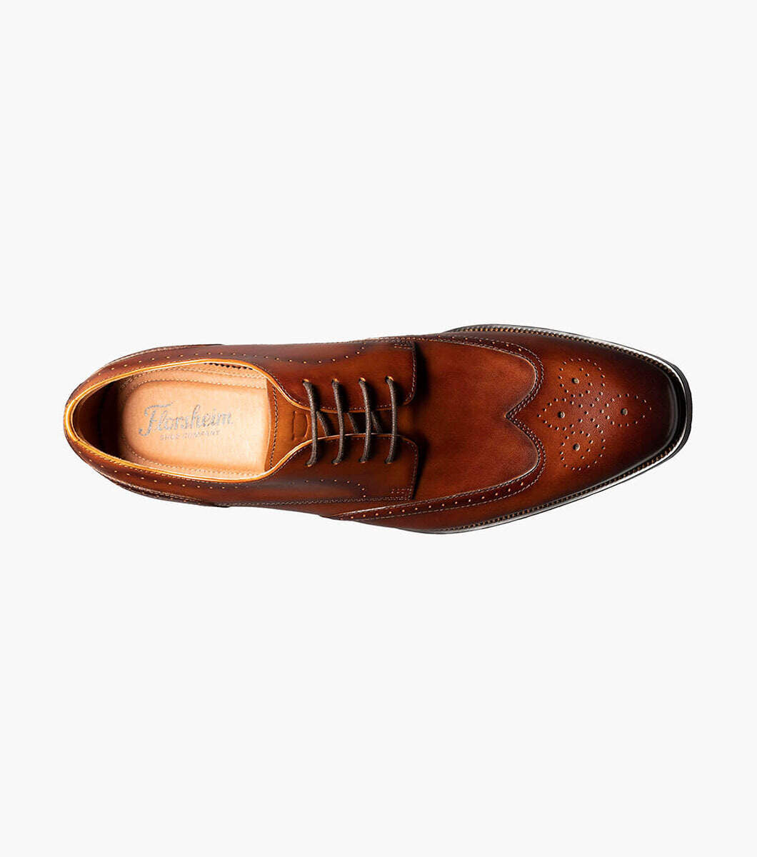 SORRENTO Wingtip Oxford - Cognac