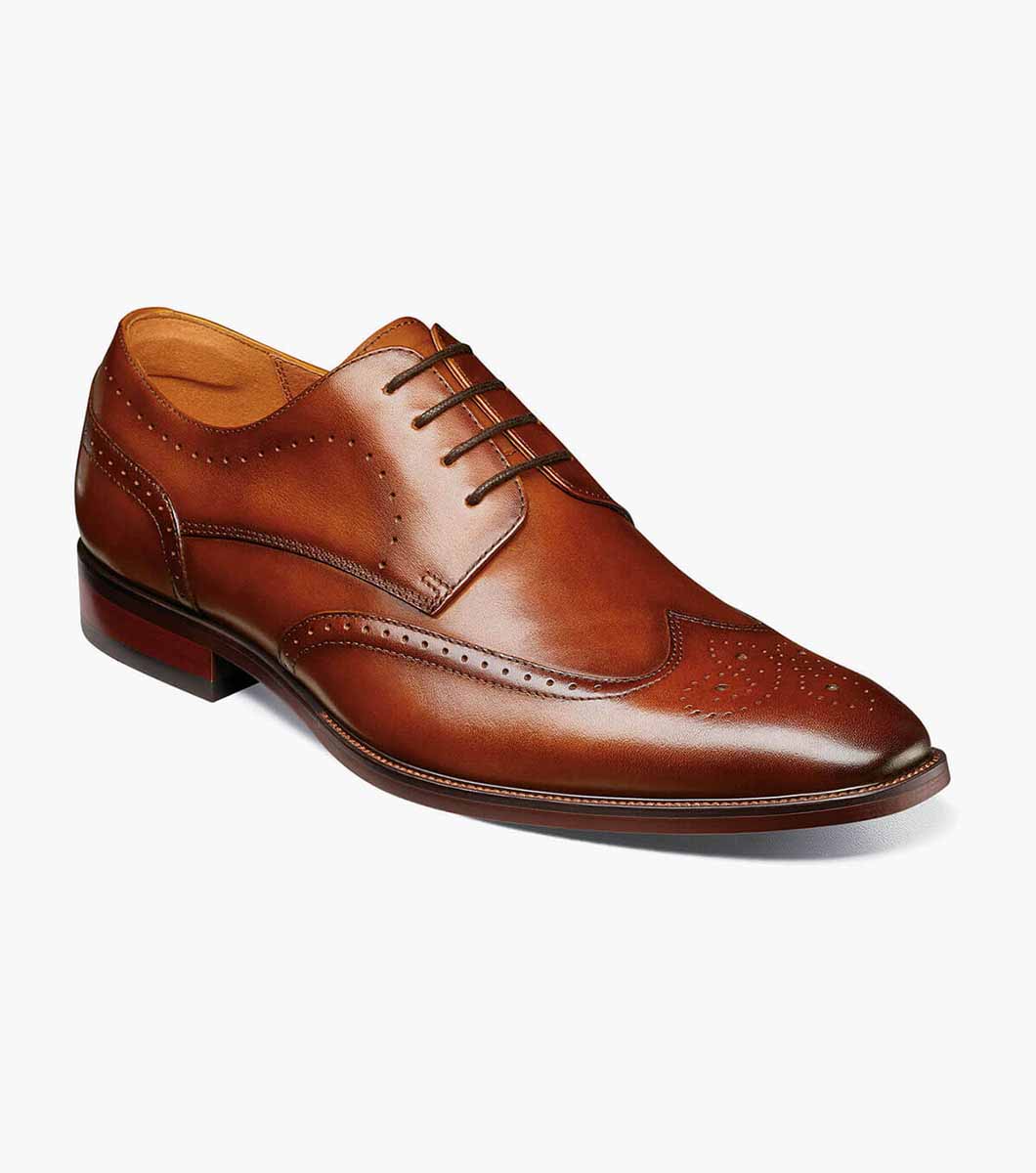 SORRENTO Wingtip Oxford - Cognac