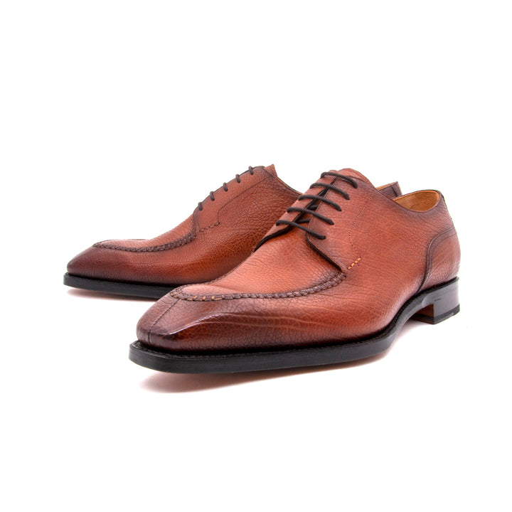 Norman Lama Lace Up Shoes - Tan