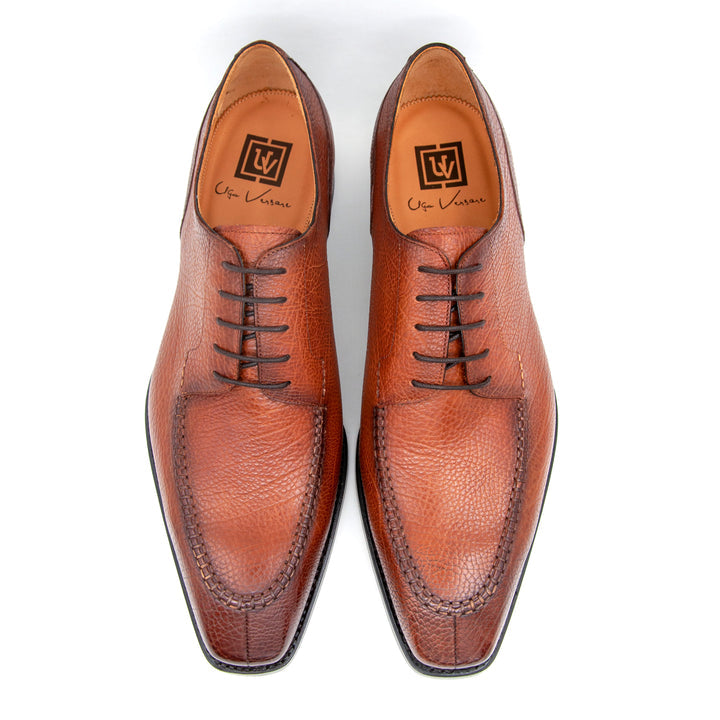 Norman Lama Lace Up Shoes - Tan