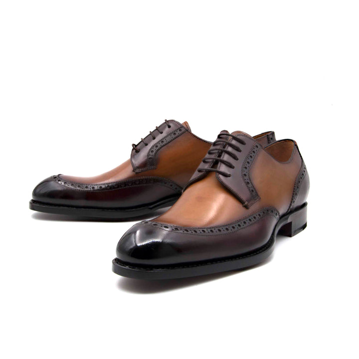 Colin Lace Up Shoes - Brown/Caramel