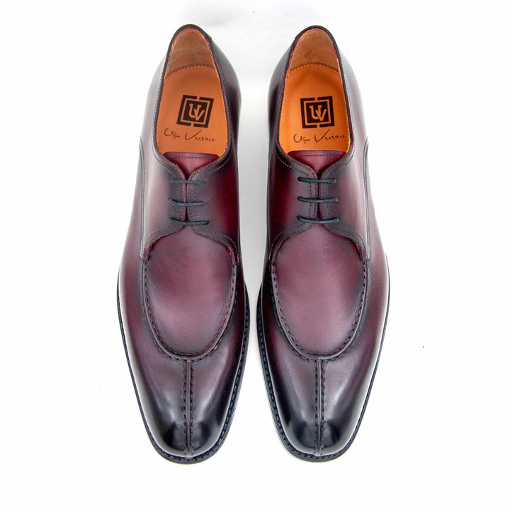 Jayden Lace Up Shoes - Burgundy