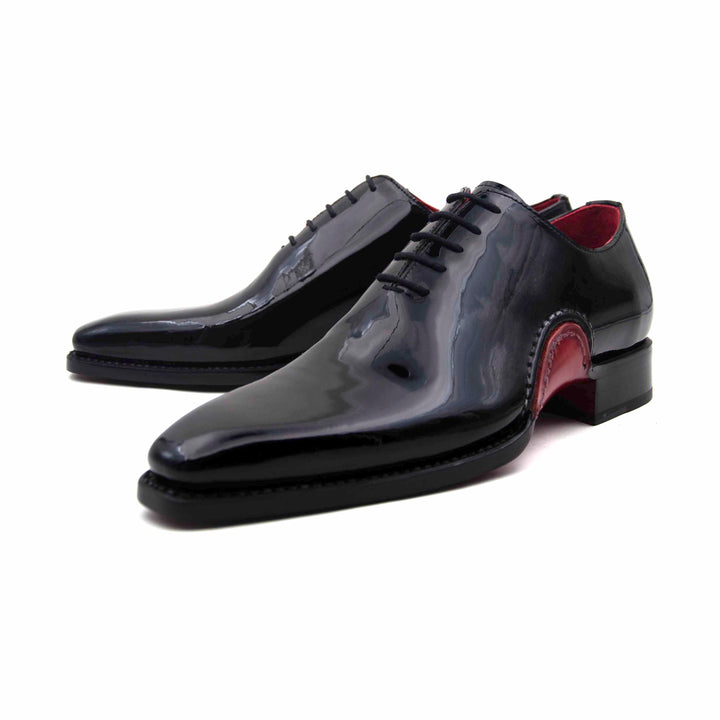 Cooper Lace Up Shoes - Black Patent