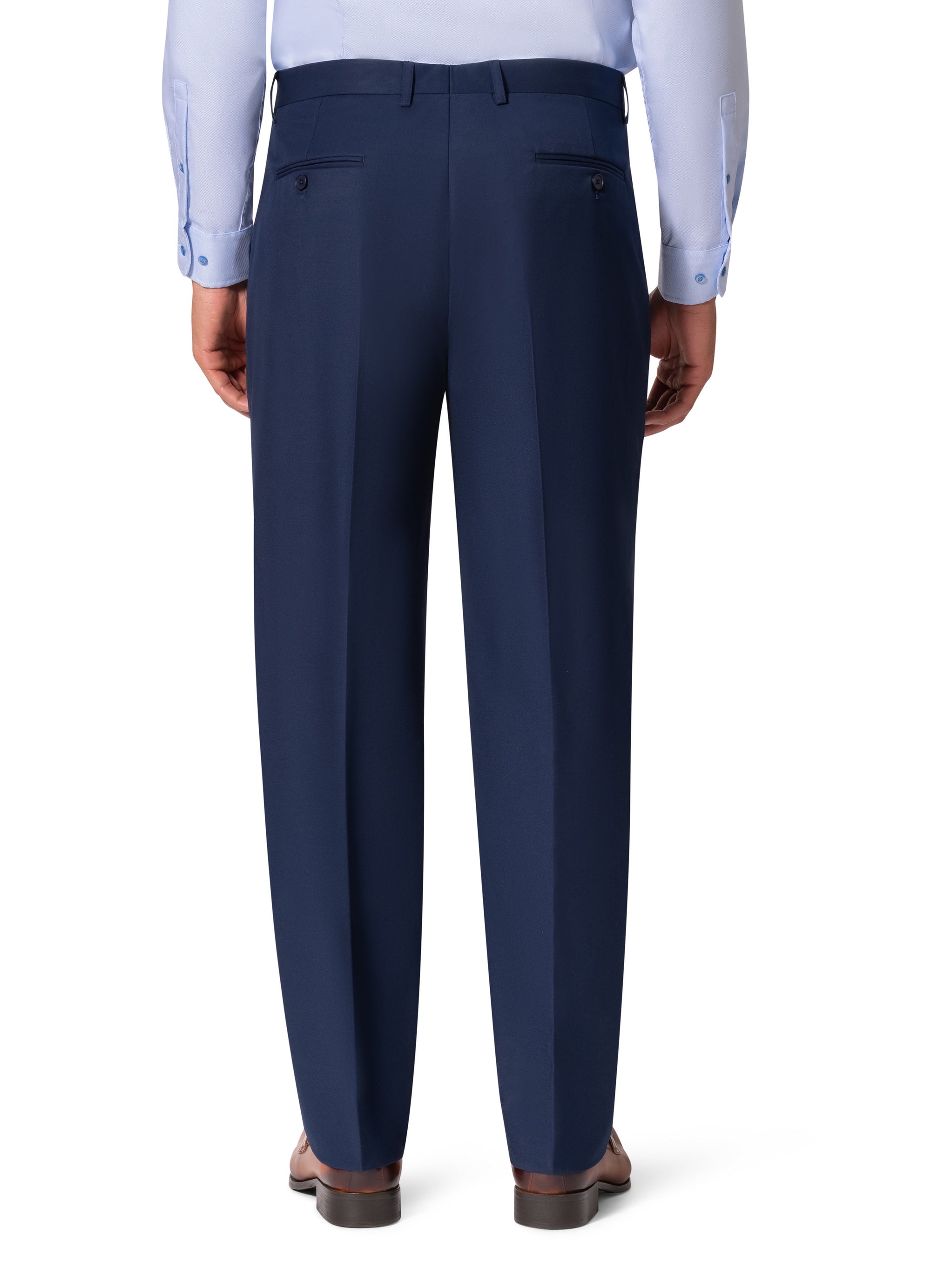 Berragamo A6732 D/B Slim Fit Suit - New Blue