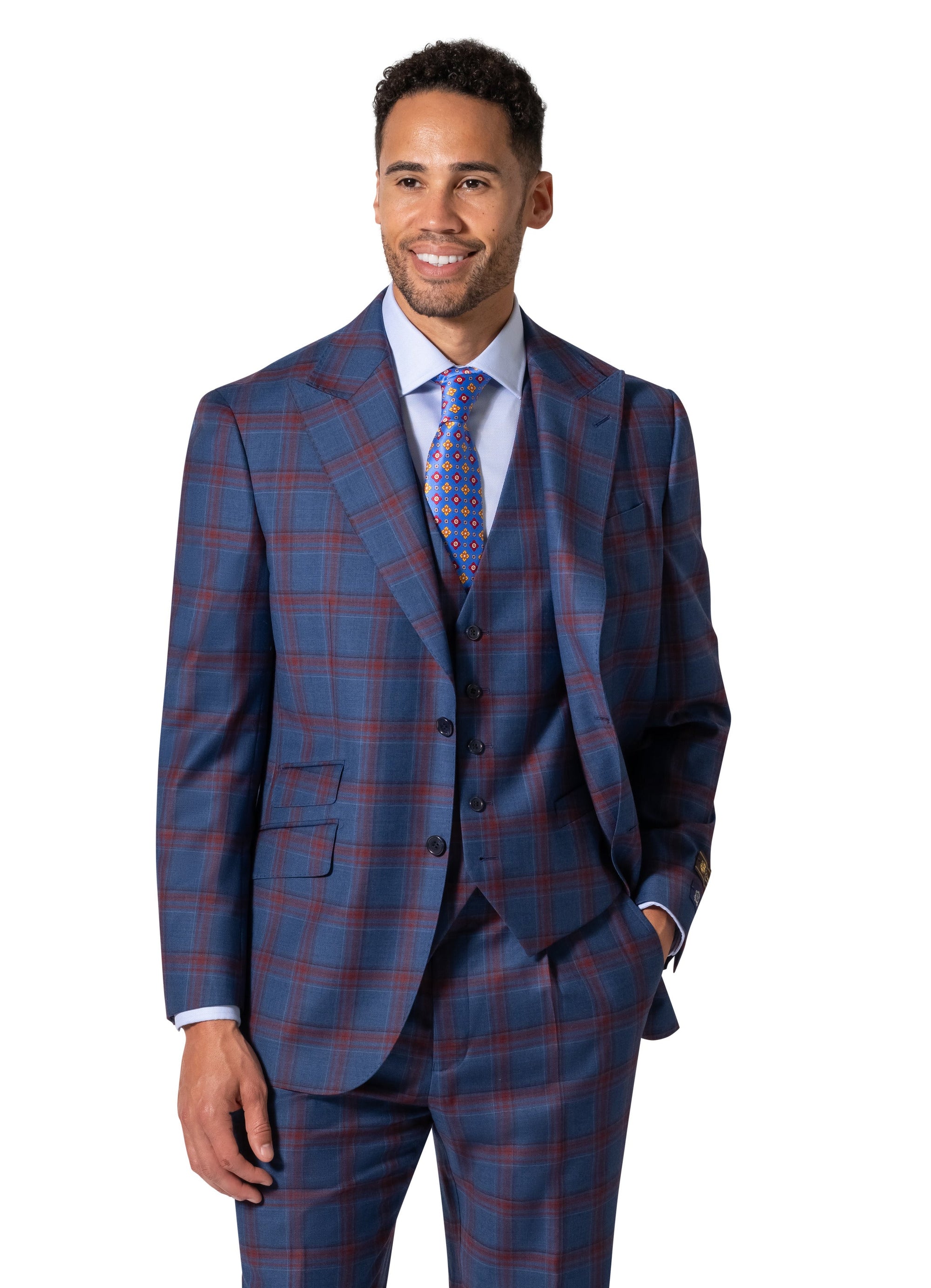 Berragamo Essex Elegant - Faille Wool Solid Suit 10005.4100 Big & Tall