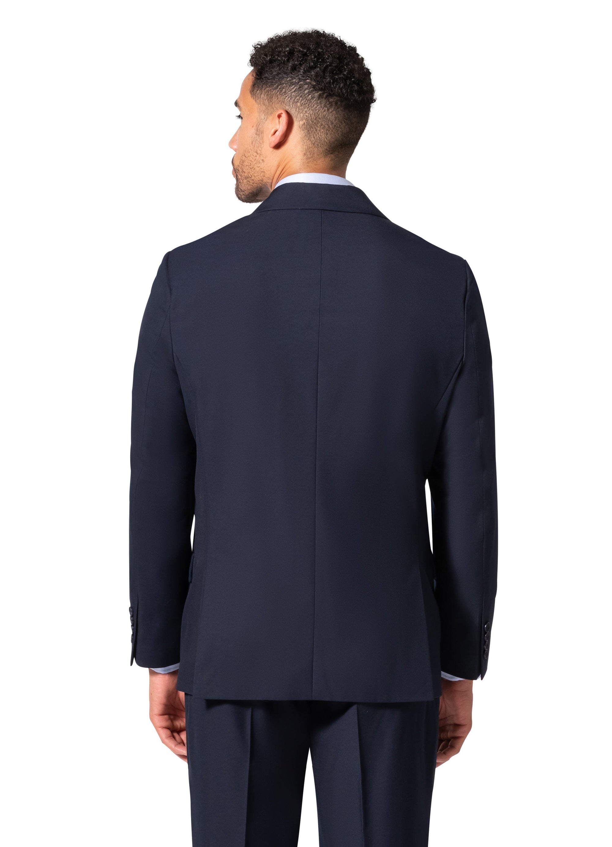 Berragamo A6732 D/B Modern Fit Suit - Navy