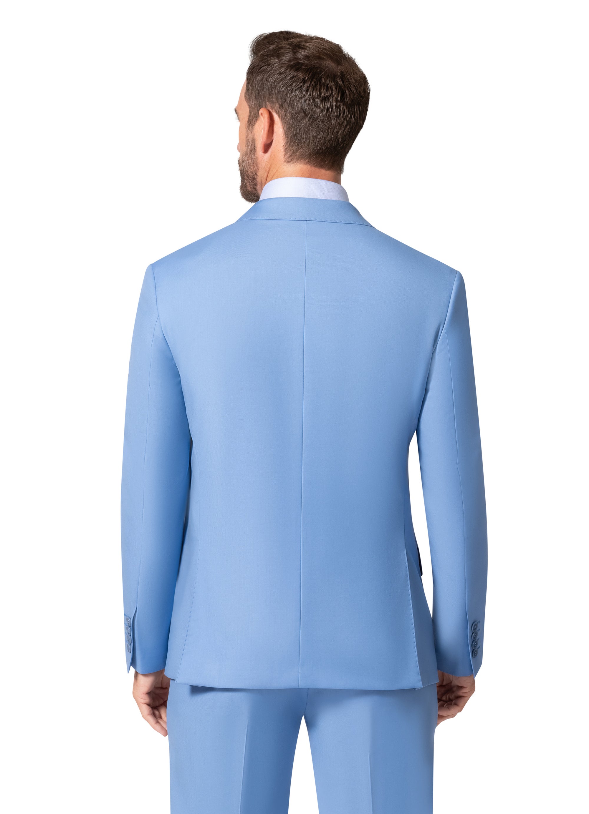 Berragamo Elegant - 10174.001 Wool Suit Slim - Blue