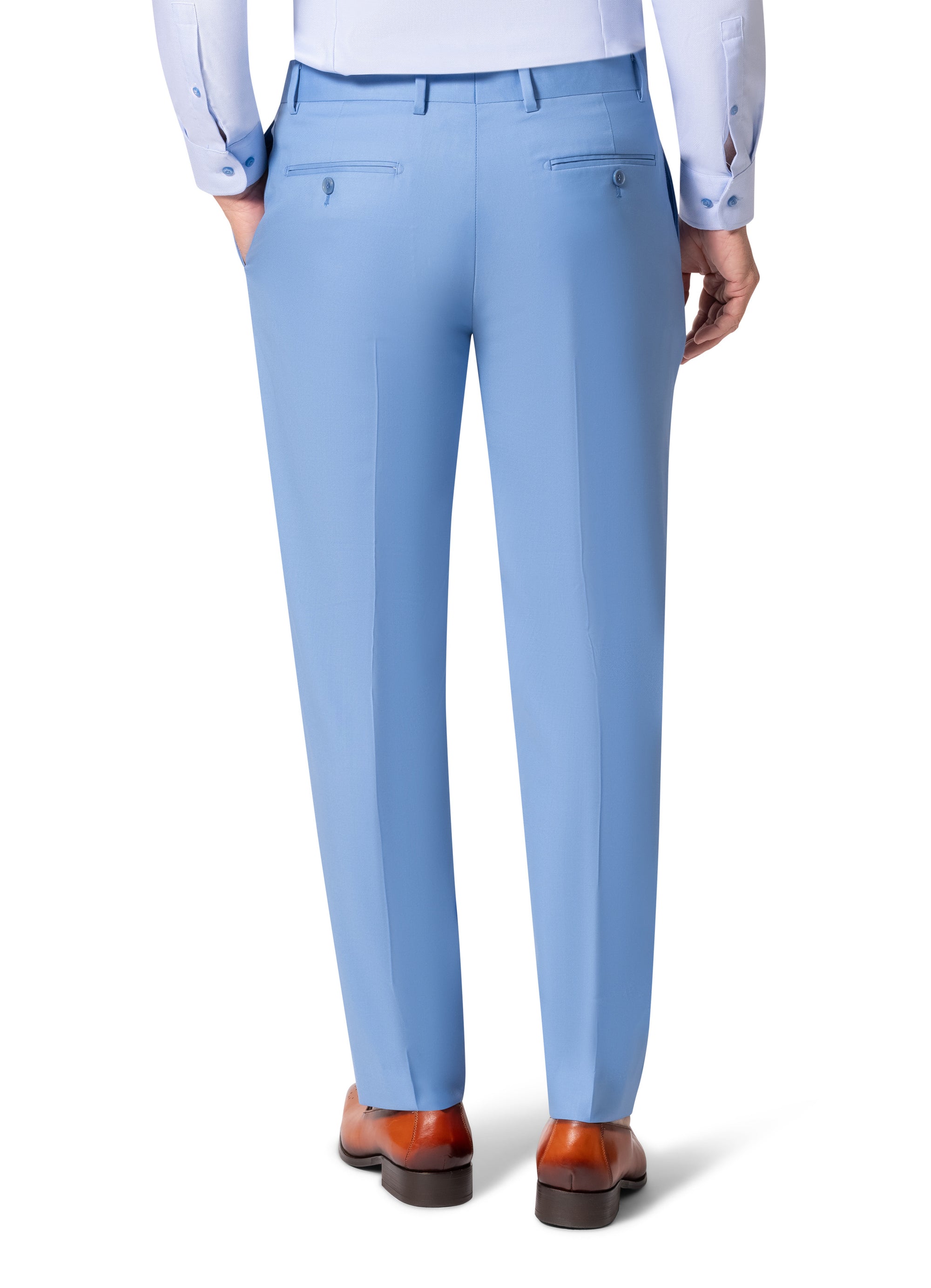 Berragamo Elegant - 10174.001 Wool Suit Slim - Blue