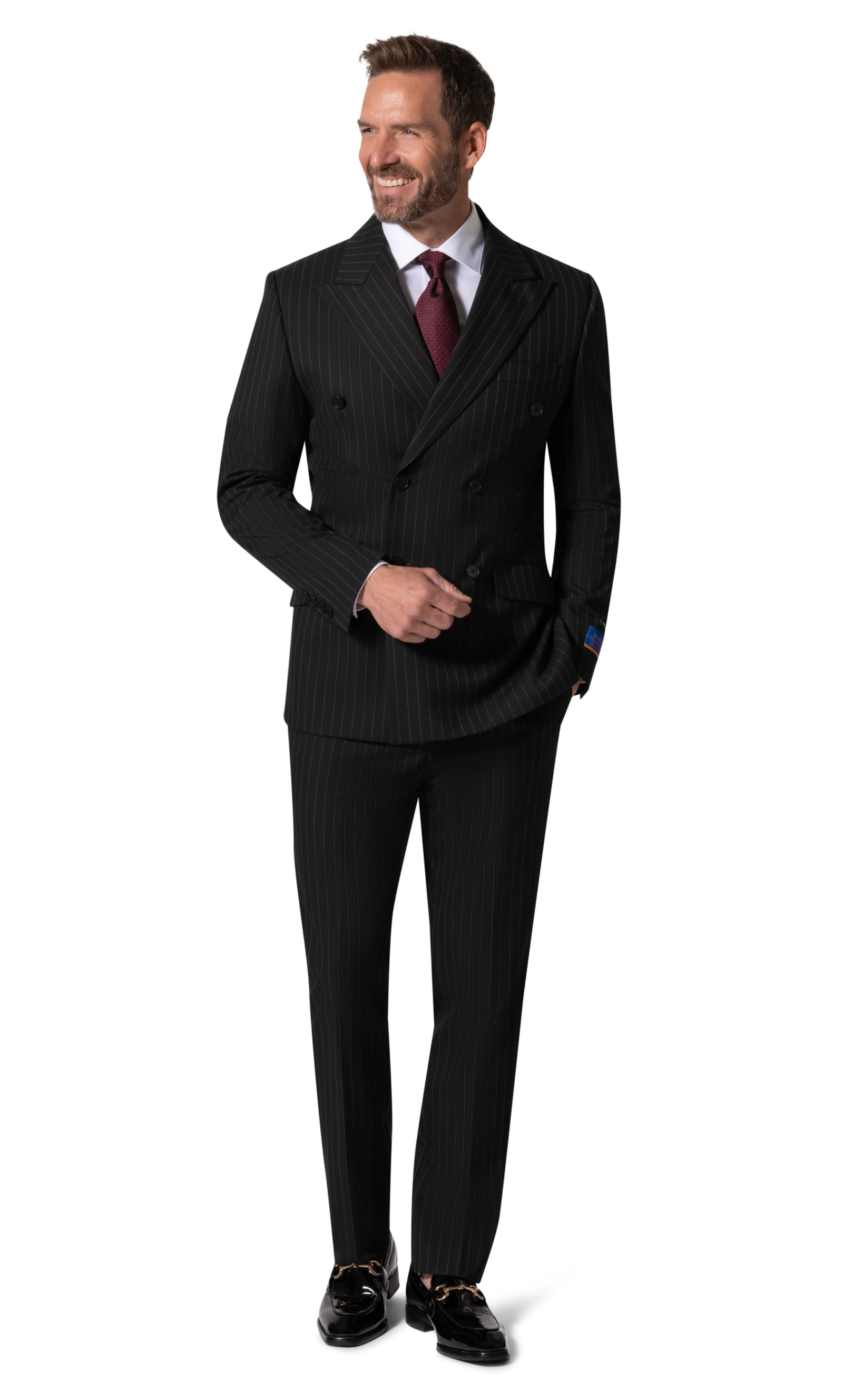 Berragamo BP04K-E32 D/B Slim Suit - Black