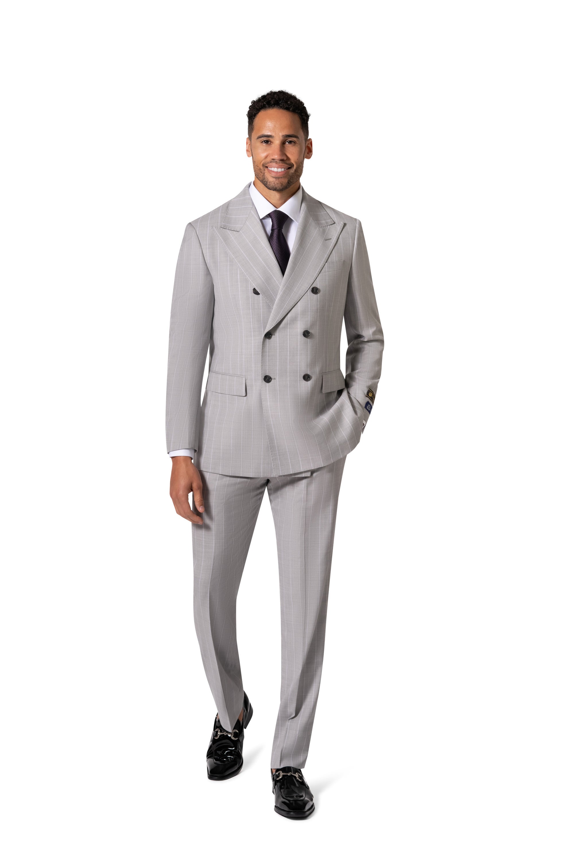 Berragamo Elegant - Faille Wool 10005.2054 D/B Modern Fit Suit