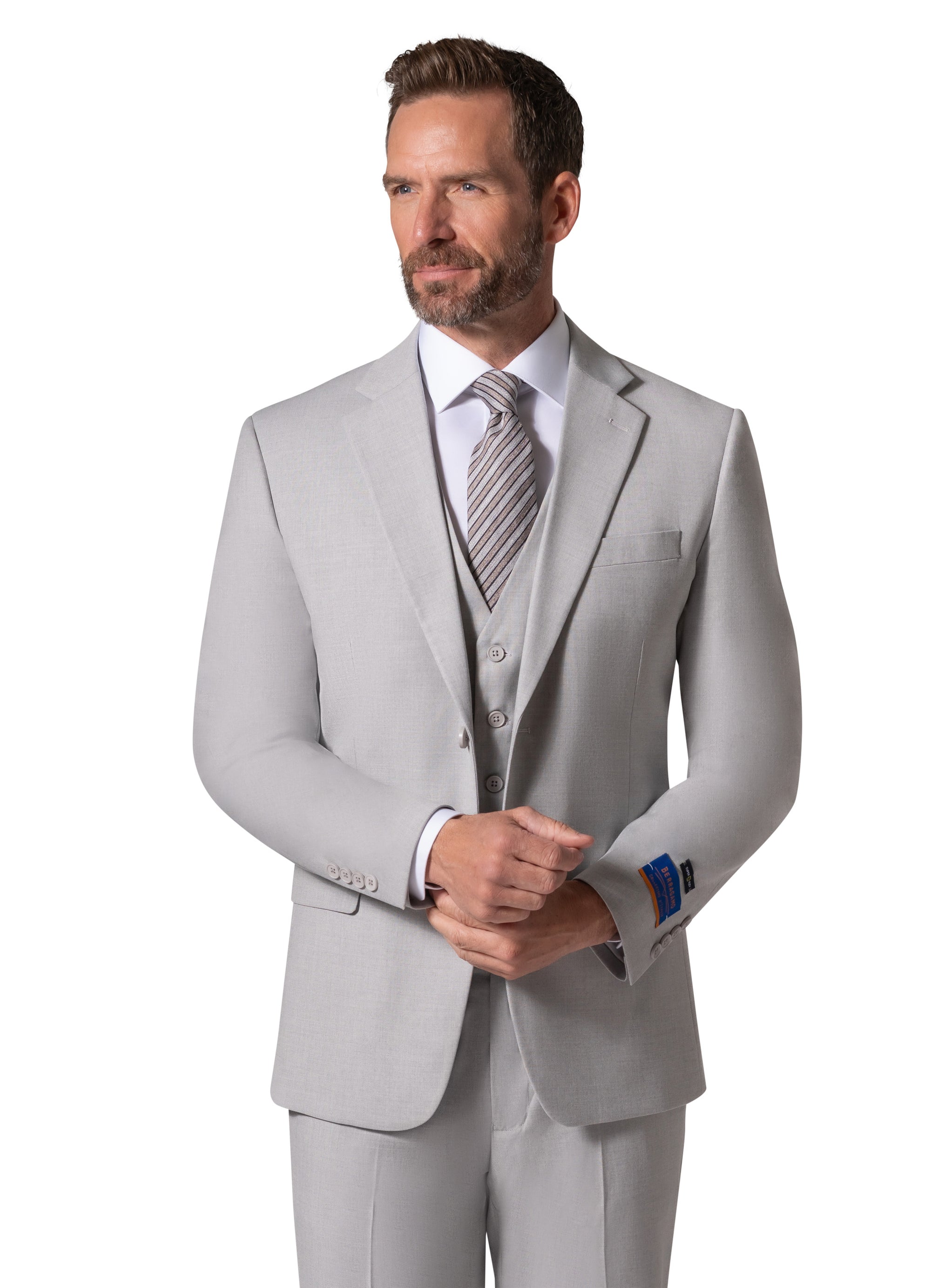 Berragamo MARCO 003 Slim Fit Suit - Grey