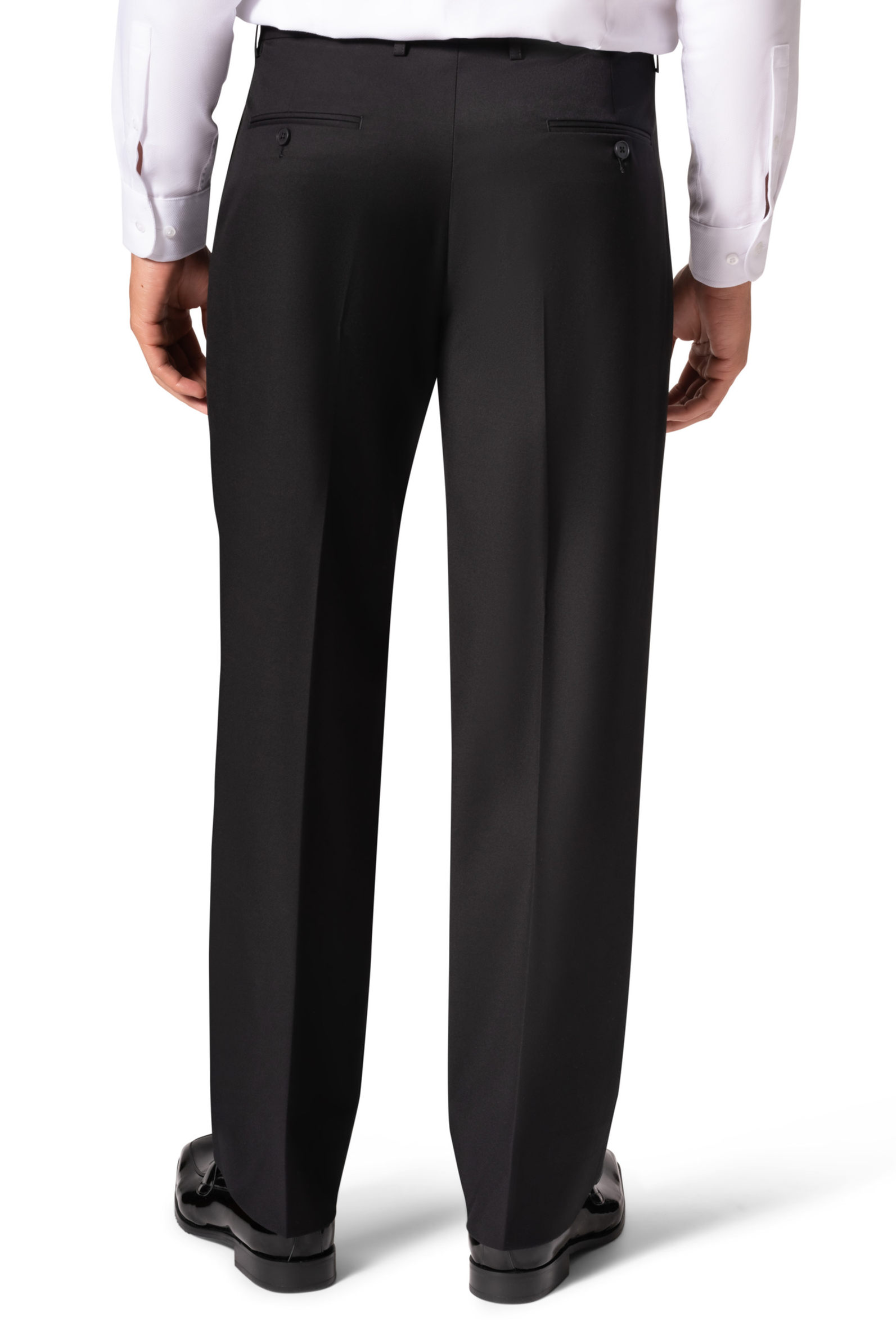 Berragamo A6732 D/B Slim Fit Suit - Black