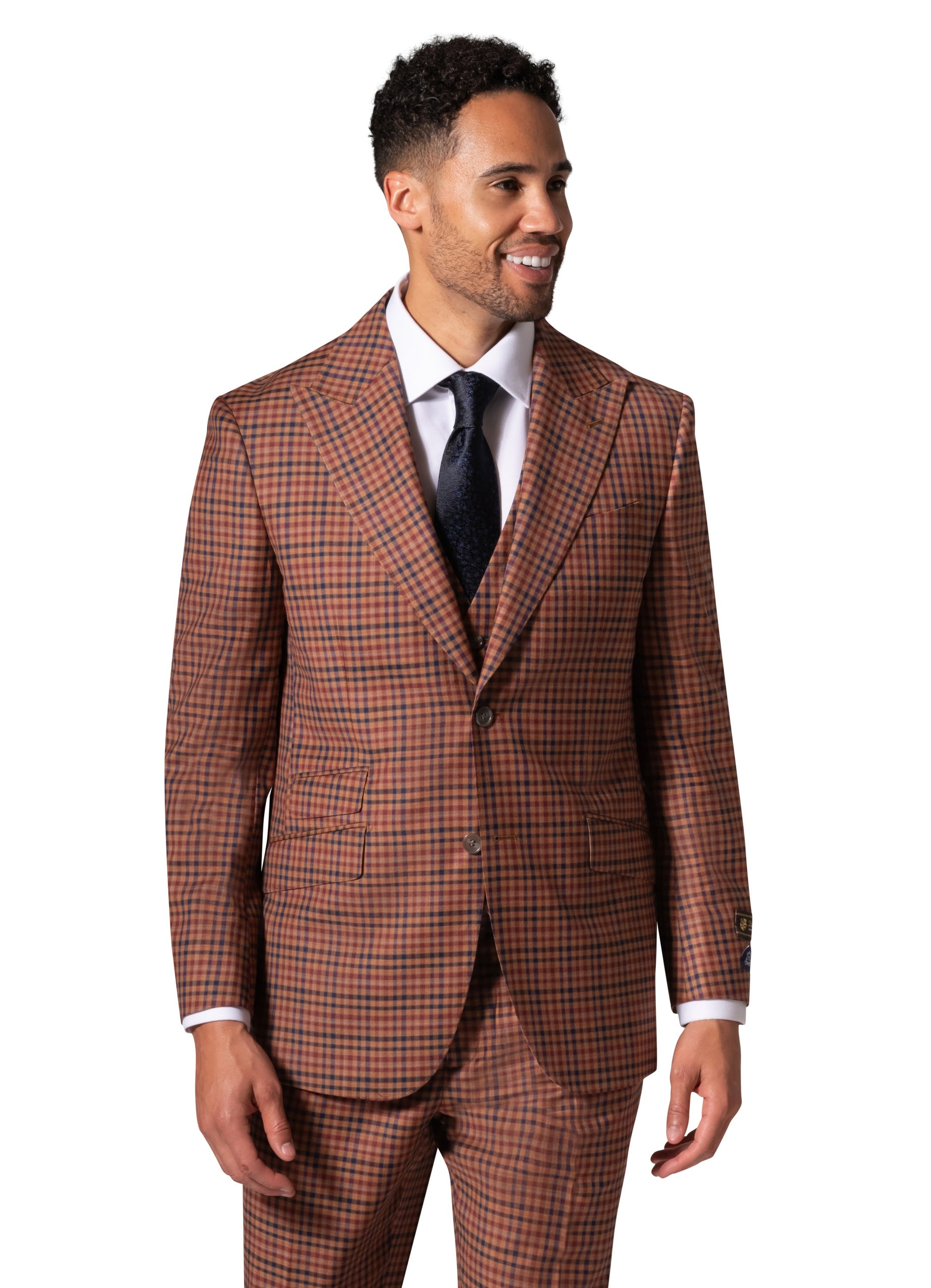 Berragamo Essex Elegant - Faille Wool Suit 10005.4097 Big & Tall