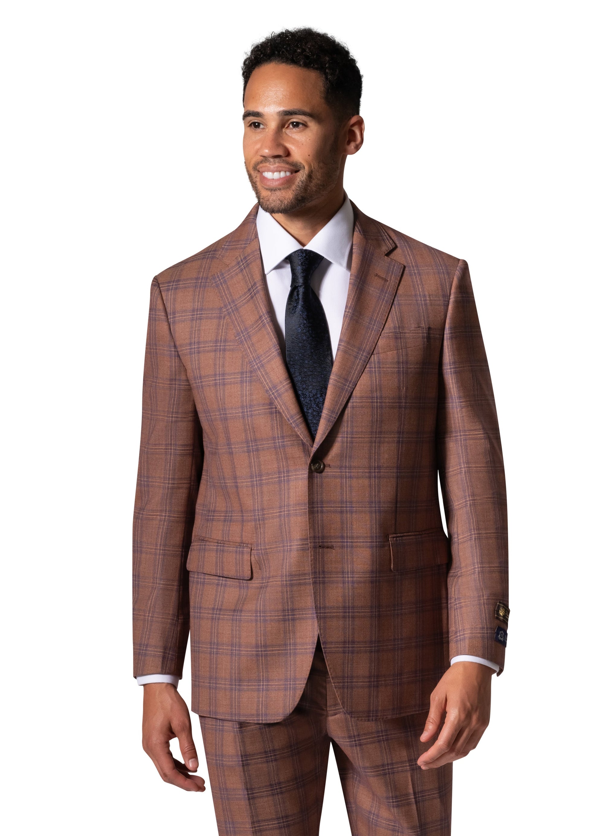 Berragamo Elegant - Faille Wool 10005.4098 S/B Big & Tall Suit