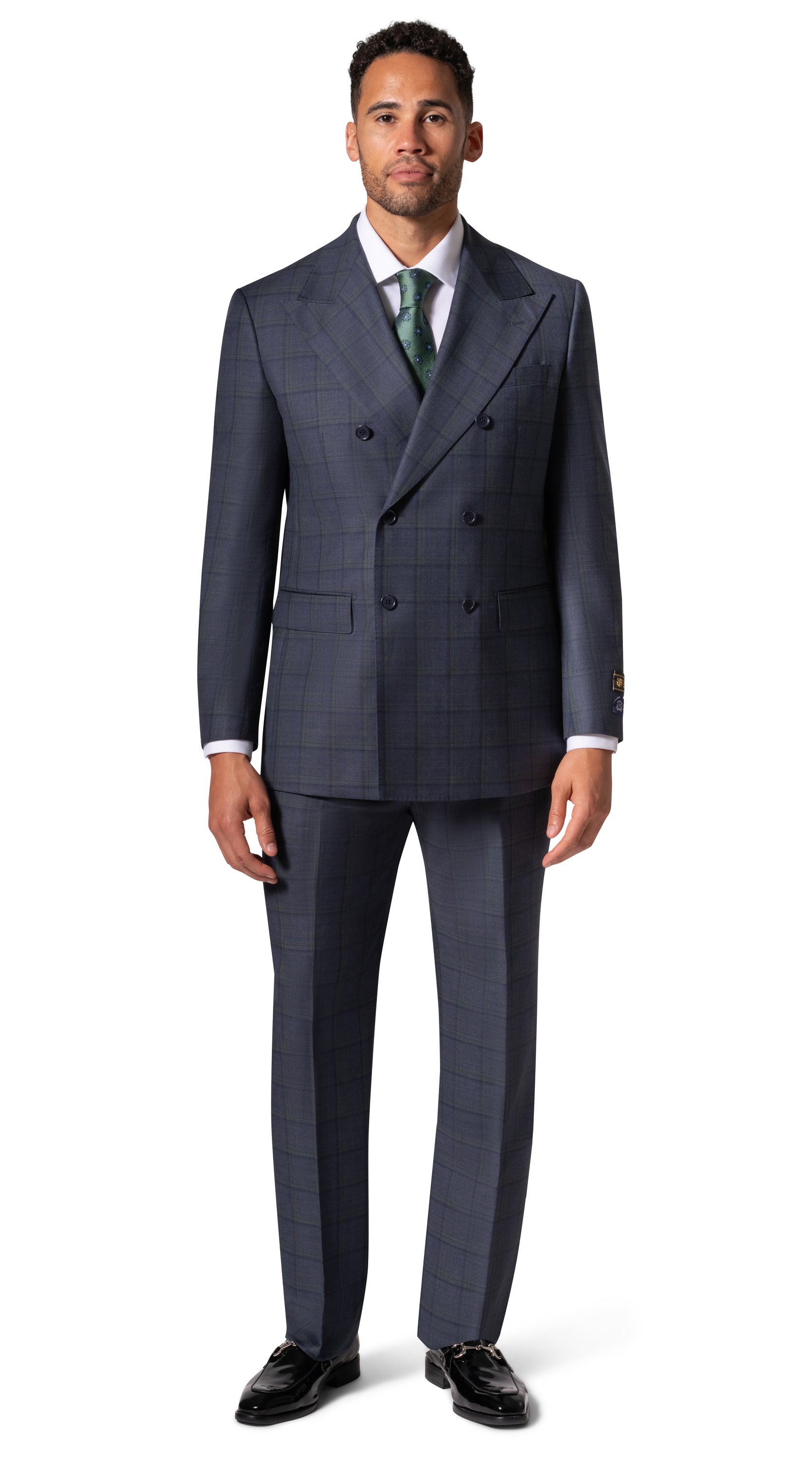 Berragamo Elegant - Faille Wool Modern D/B Suit 10005.4055/5000