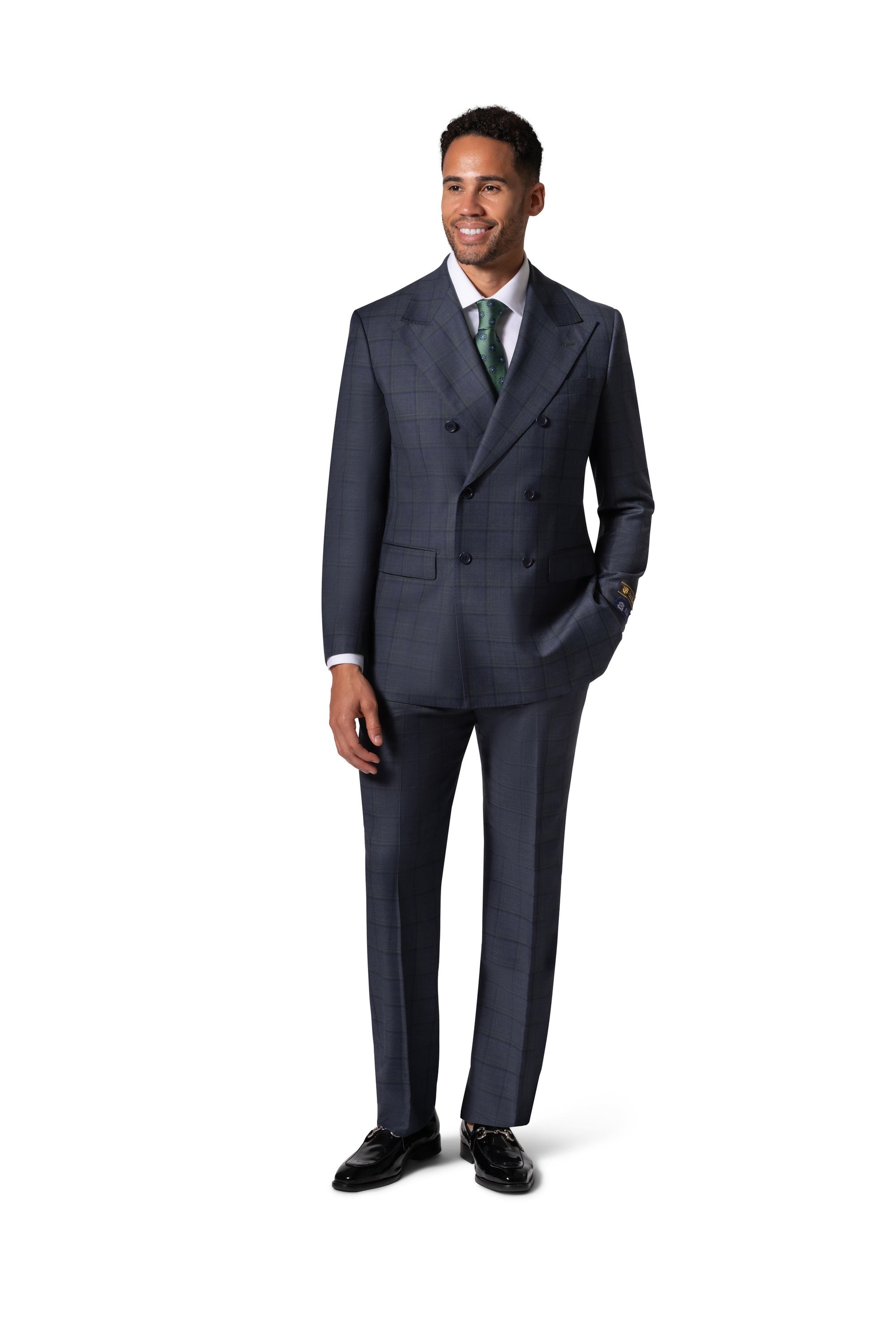 Berragamo Elegant - Faille Wool Modern D/B Suit 10005.4055/5000