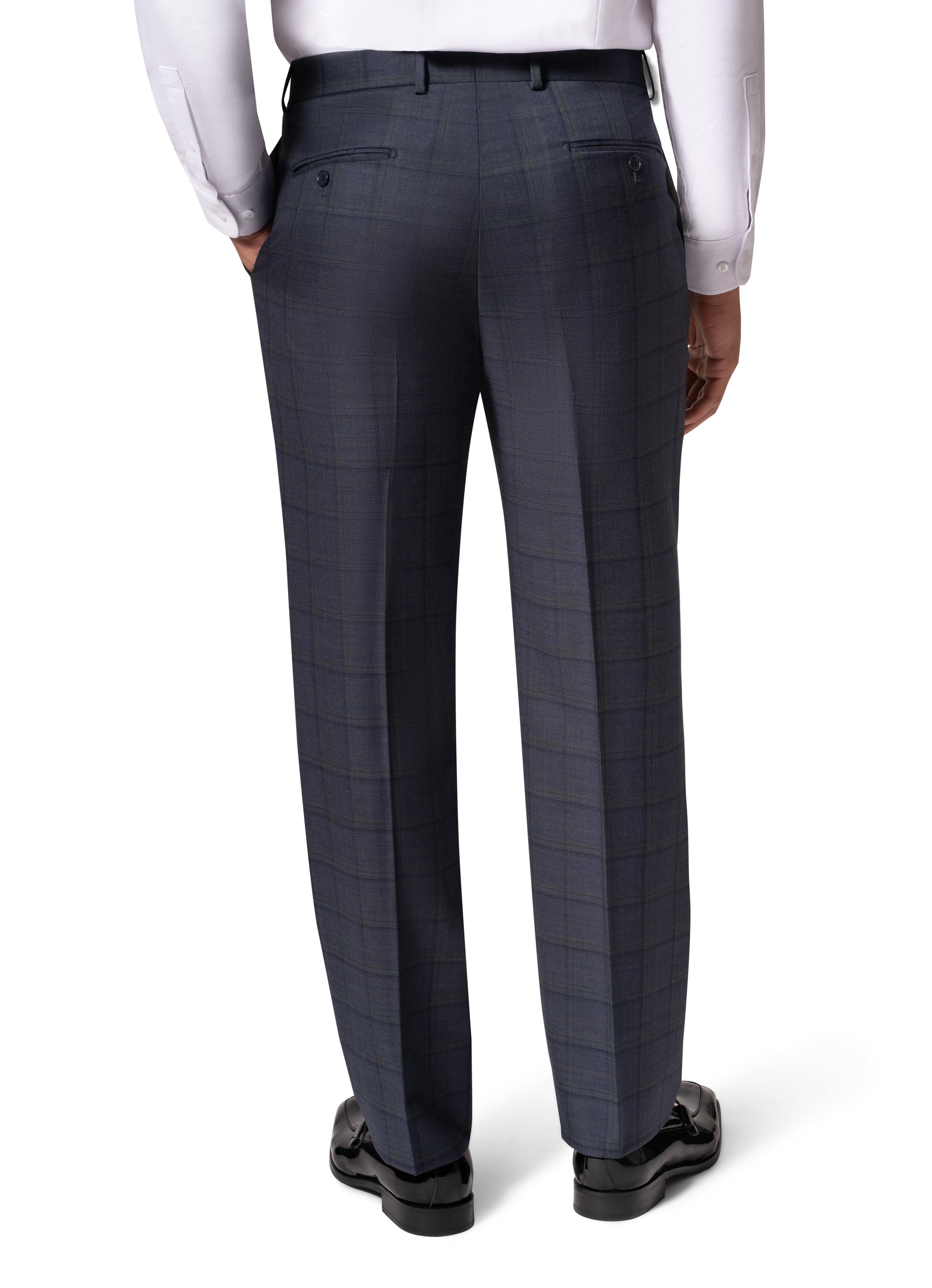 Berragamo Elegant - Faille Wool Modern D/B Suit 10005.4055/5000