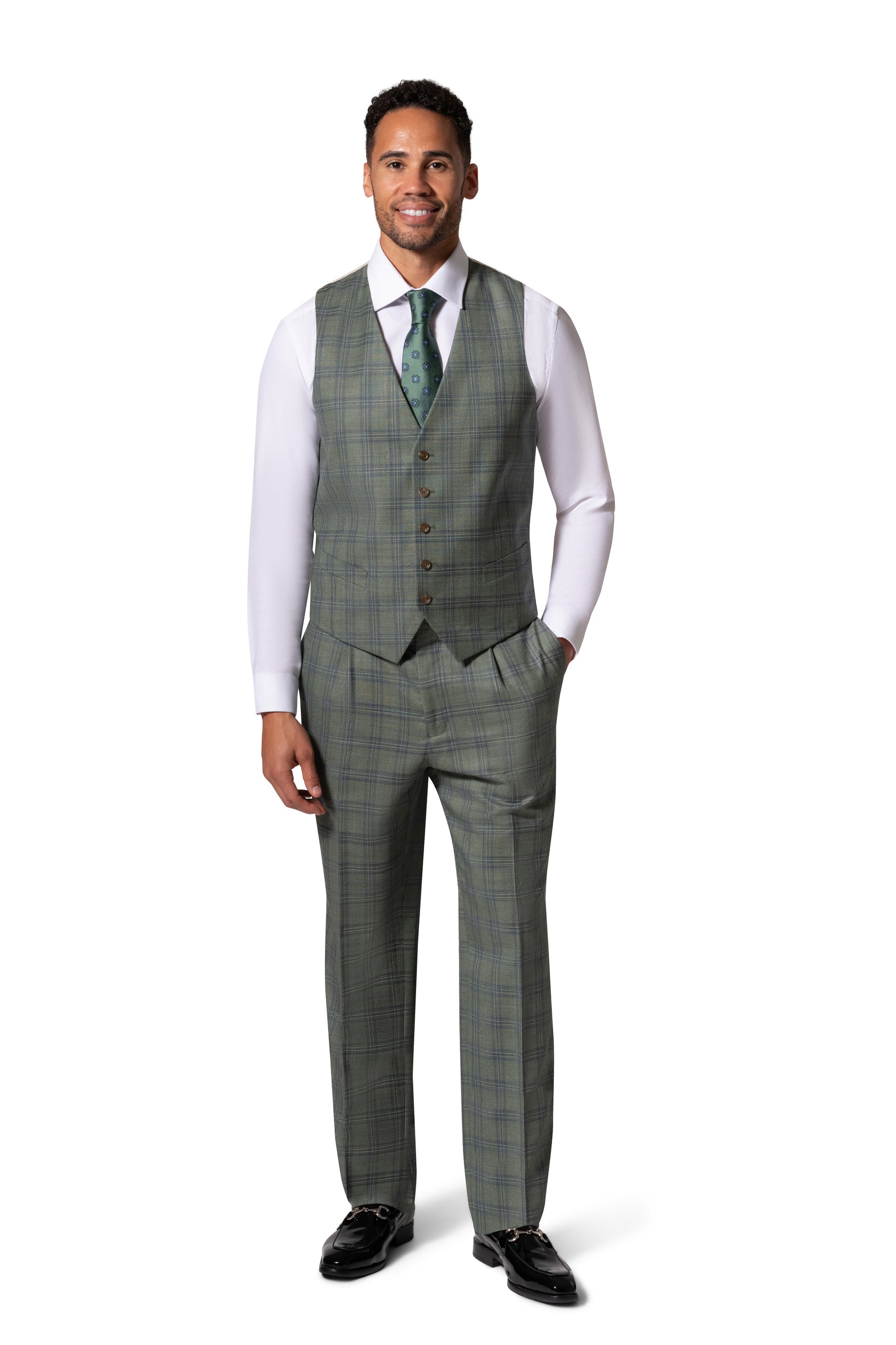 Berragamo Essex Elegant - Faille Wool 10005.4098 Suit Big & Tall