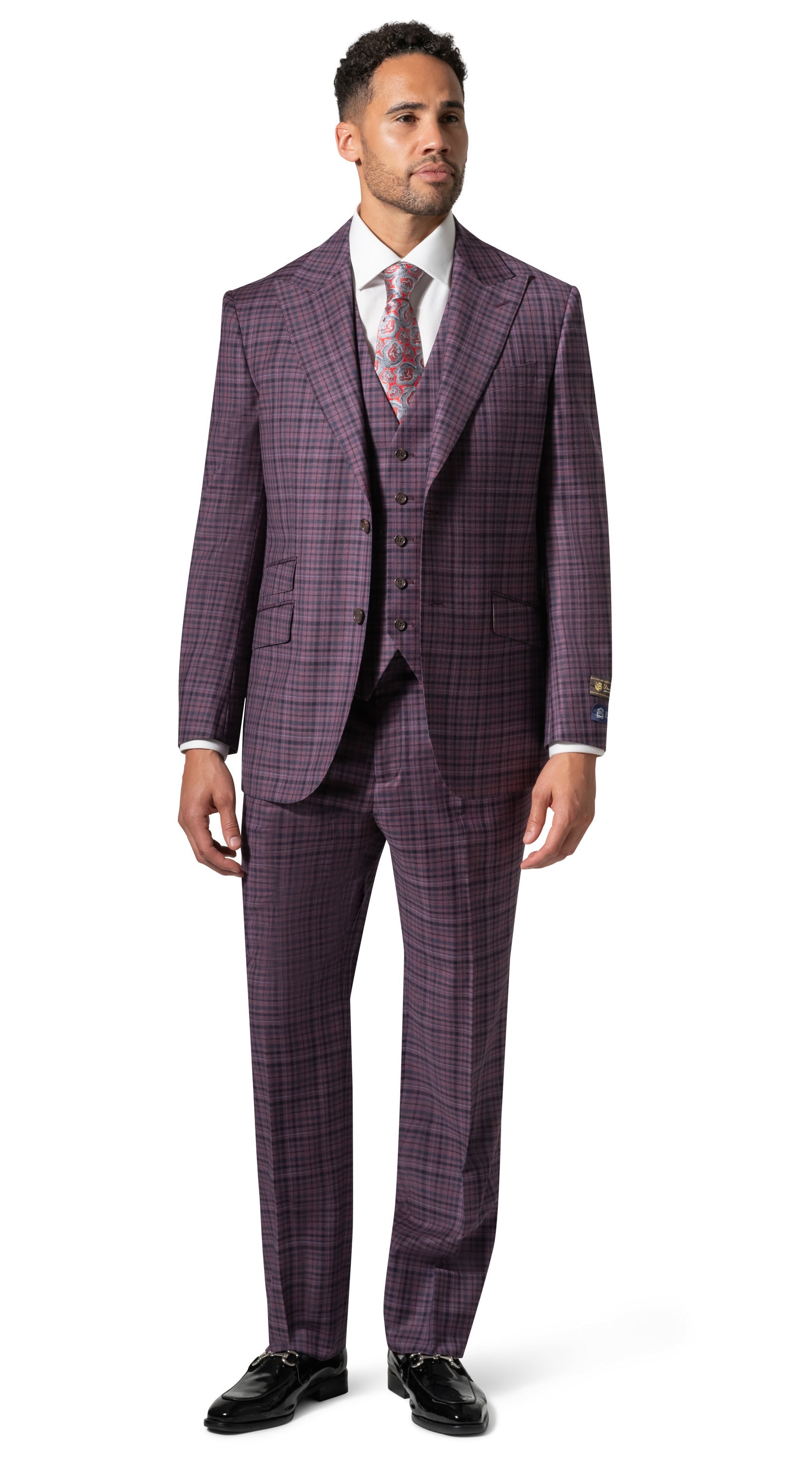 Berragamo Essex Elegant - Faille Wool Solid Suit 10005.4099 Big & Tall
