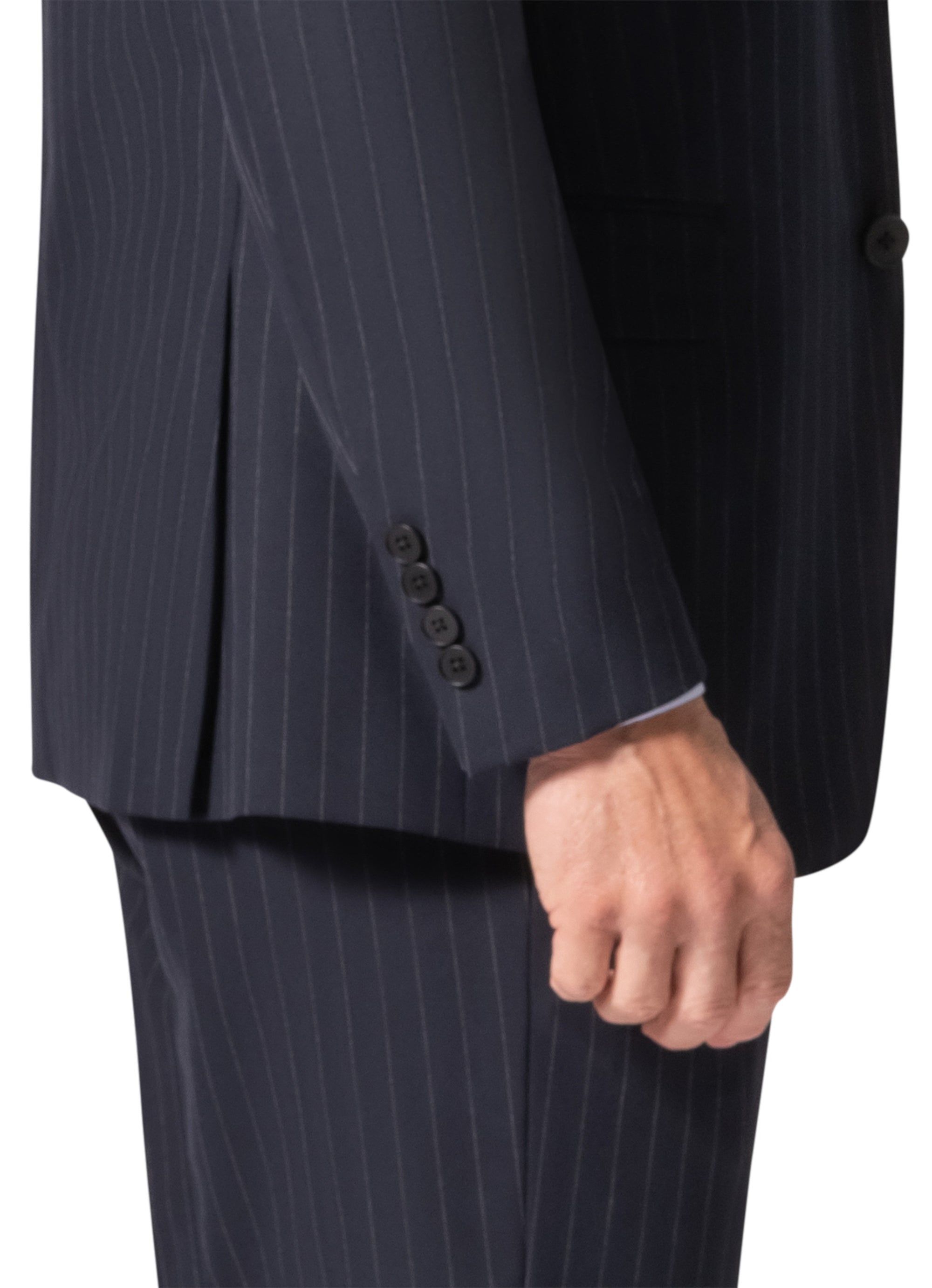 Berragamo BP04K-E32 3PC Slim Suit - Navy